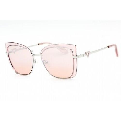 Guess GU7633-72U Shiny Pink Sunglasses