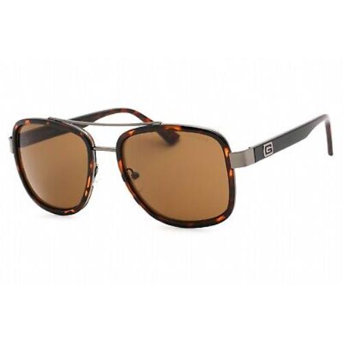 Guess Factory GF5091-52E Dark Havana Sunglasses