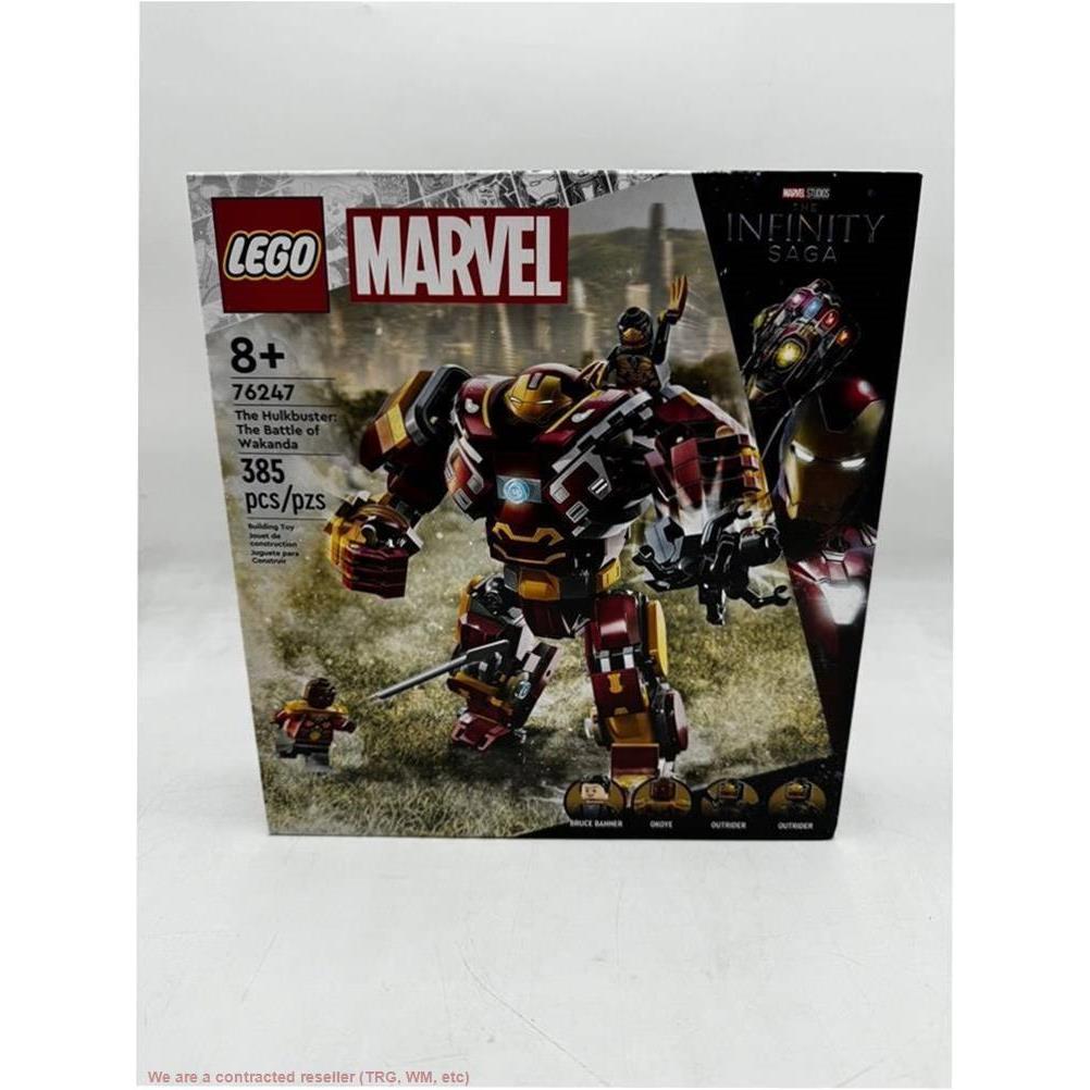 Lego Marvel The Hulkbuster: The Battle of Wakanda 76247 Building Toy Set