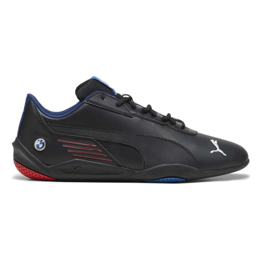 Puma Bmw Mms Rcat Machina Lace Up Mens Black Sneakers Casual Shoes 30731106