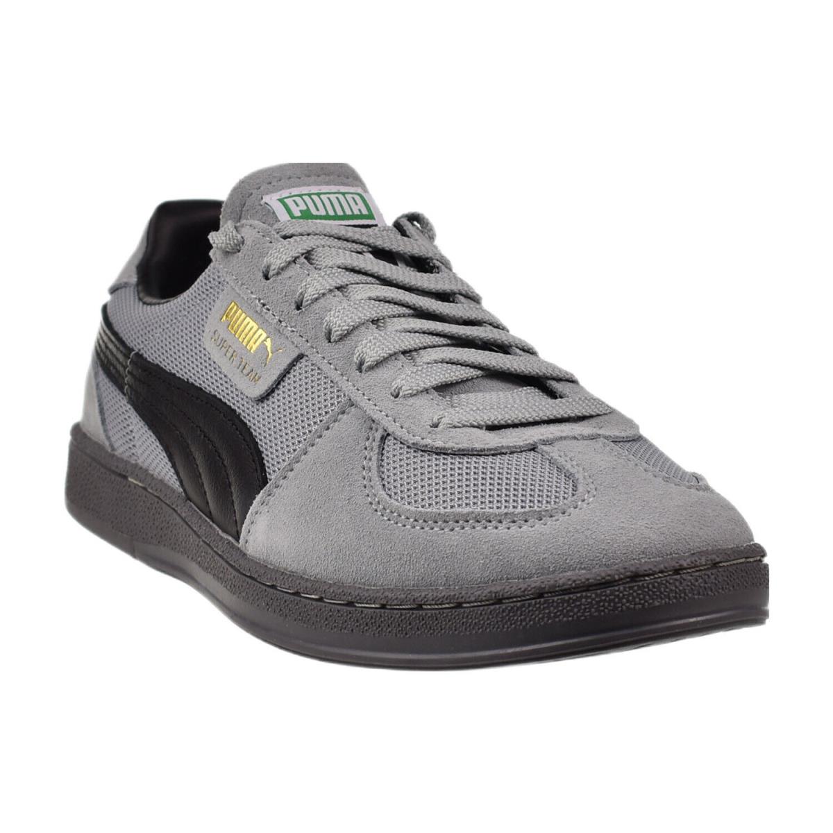 Puma Super Team OG Men`s Shoes Cool Mid Gray-puma Black 390424-07 - Cool Mid Gray-Puma Black