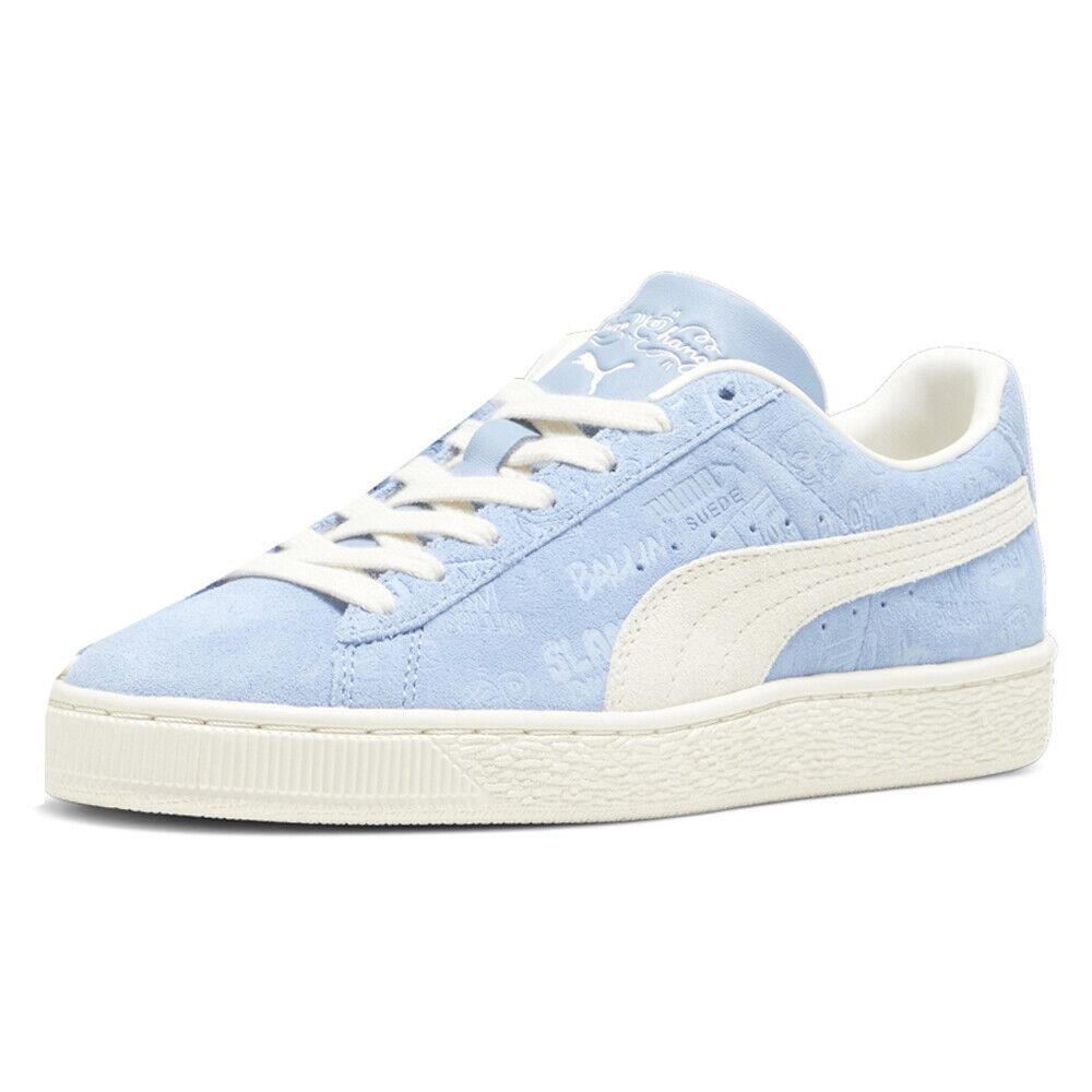 Puma Suede Classic X Sc Lace Up Womens Blue Sneakers Casual Shoes 39604501 - Blue
