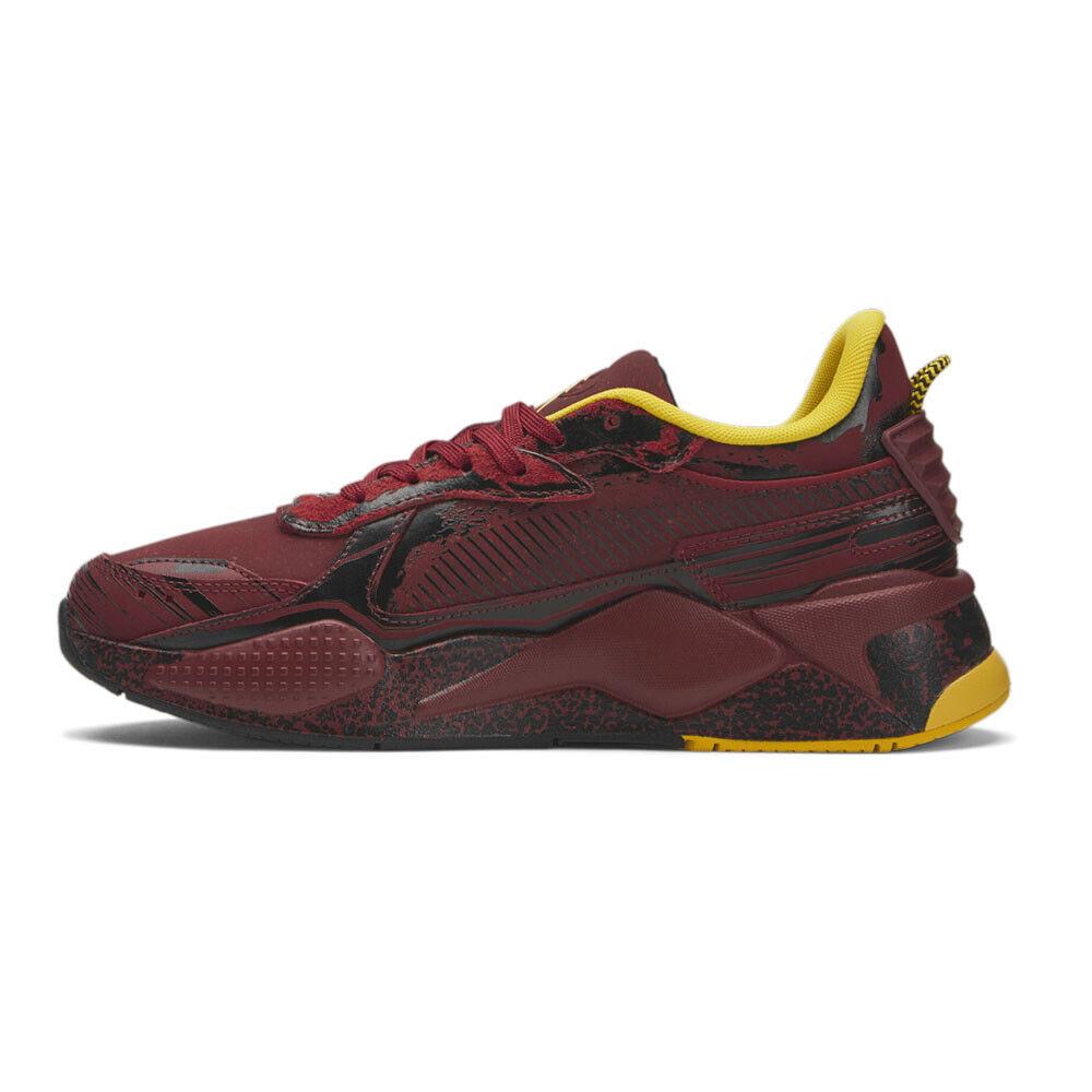 Burgundy pumas yellow hotsell