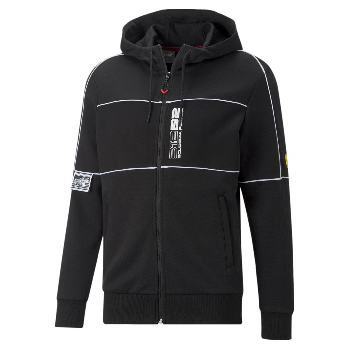 535829-01 Mens Puma Ferrari Race Hooded Sweat Jacket