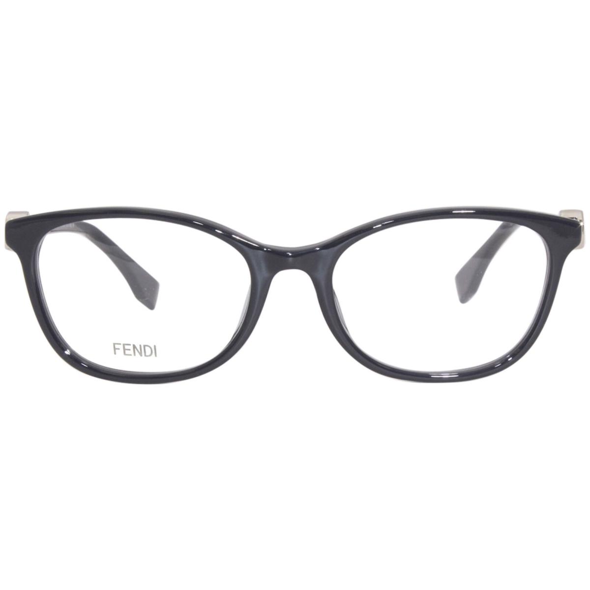 Fendi FF0337/F Pjp Eyeglasses Frame Women`s Blue Full Rim Oval Shape 53mm