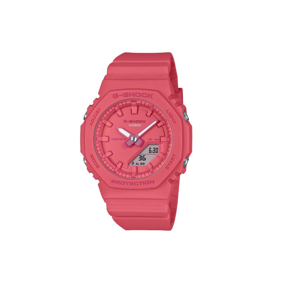 Casio G-shock Analog Digital 2100 Series Pink Dial Men`s Watch GMAP2100-4A