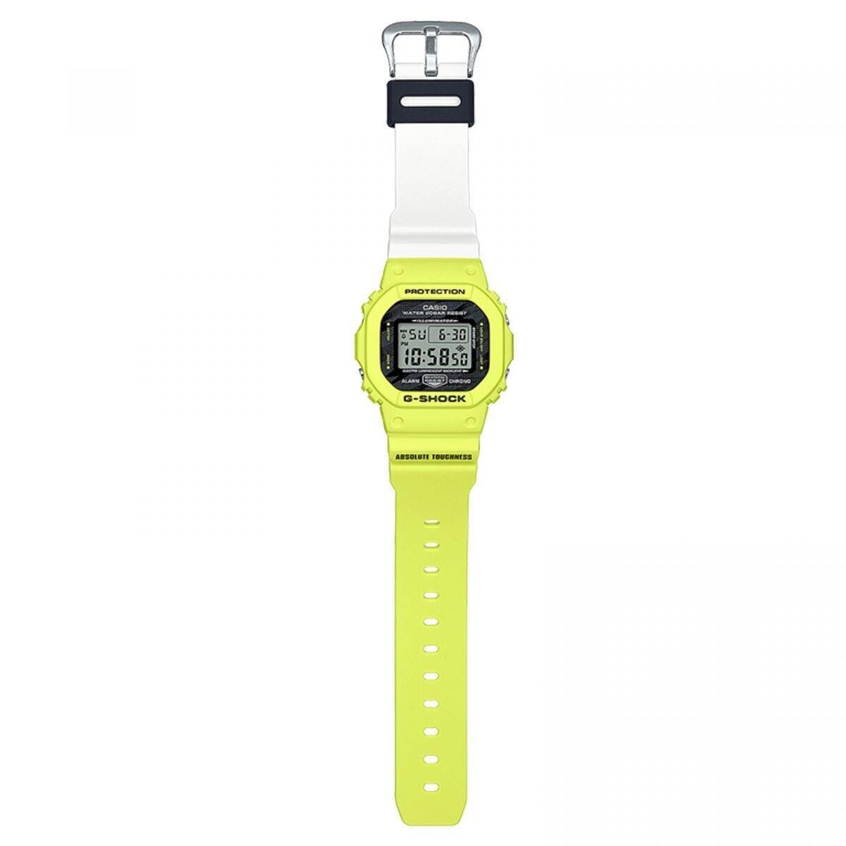 Casio G-shock DW5600TGA-9 Wristwatch - Yellow/white