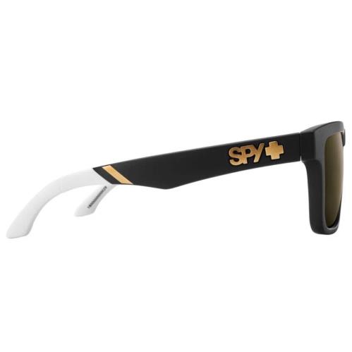 Spy Optic Helm Sunglasses - Tom Wallisch Mt Black / Hd+ Bronze Gold Spectra - Frame: Tom Wallisch Matte Black, Lens: HD+ Bronze with Gold Spectra Mirror