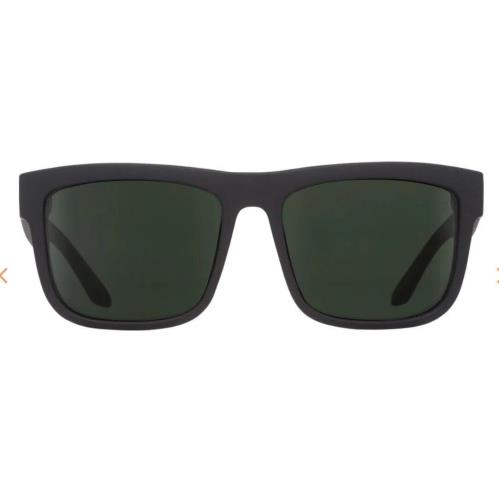 Spy Optic Discord Sunglasses - Soft Matte Black / Happy Gray Green - Frame: Soft Matte Black, Lens: Happy Gray Green