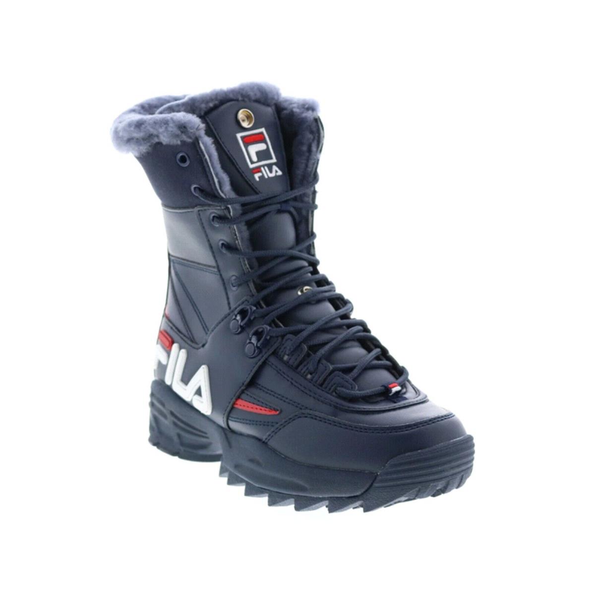 Fila Women`s Disruptor Boot - Navy/Red/White