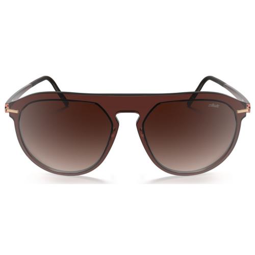 Silhouette 4083 Antibes Collection 58/17/140 Titanium Brown 4083/75-6130