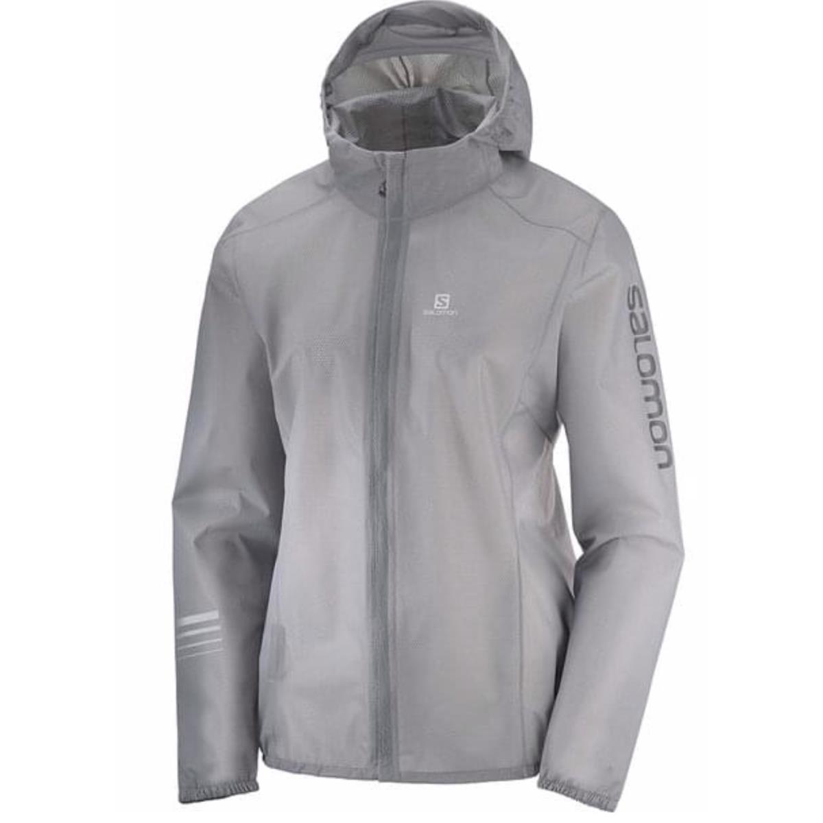 Salomon Women`s Lightning Race Running Jacket Medium Alloy