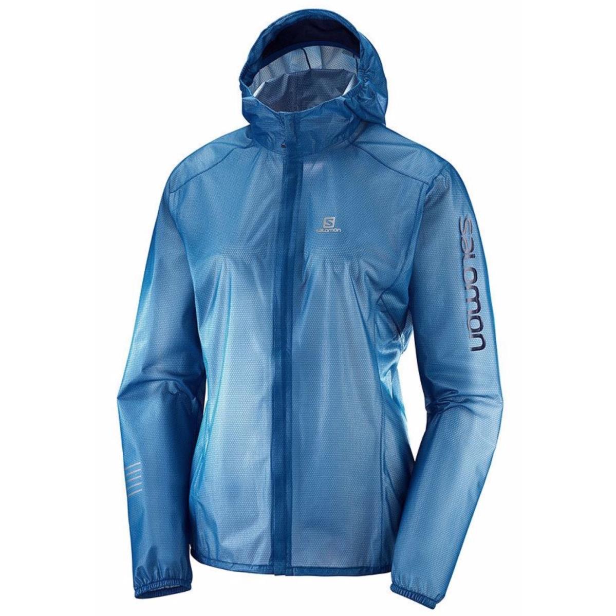 Salomon Women`s Lightning Race Running Jacket Medium Poseidon