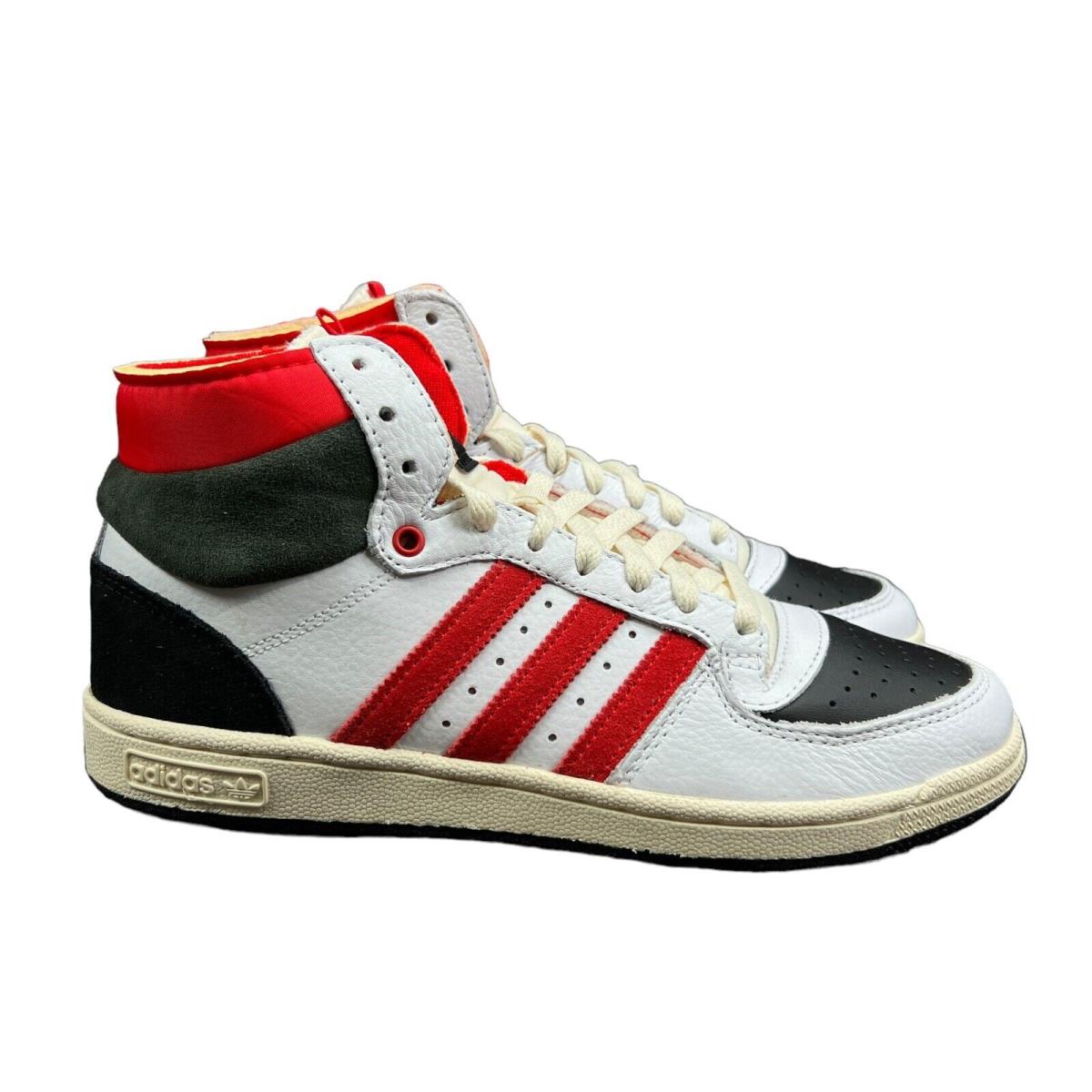 Adidas Top Ten RB Beige White Black Red High Top Shoes GV6628 Men`s Sizes 8 - 11 - White