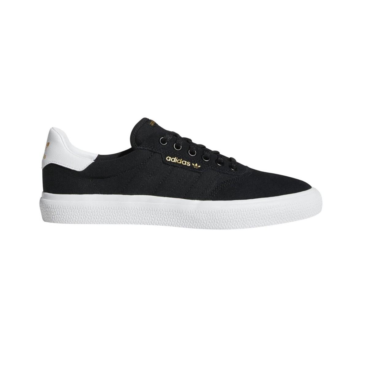 Adidas 3MC Black White Black Skateboard Sneaker B22703 476 Men`s Shoes - Core Black/Footwear White-Core Black