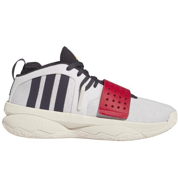 Adidas Dame 8 Extply Orbit Grey Red IF1507 Mens Basketball Shoes Sneakers - Gray, Manufacturer: Orbit Grey / Aurora Black / Cream White