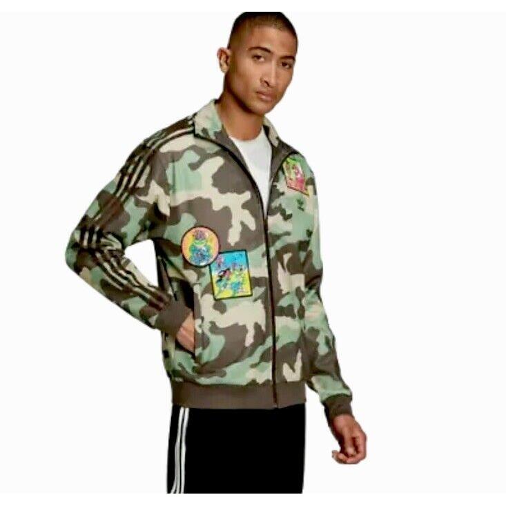 Adidas Men s x Originals Jeremy Scott Camo Track Jacket Sz. XL H53369