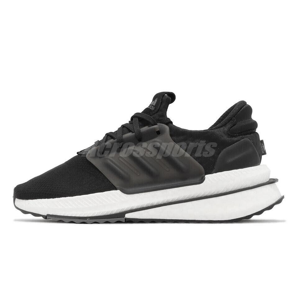 Women Sz 9.5 Adidas X_plrboost ID9442 Black Grey White Running Shoes - Black