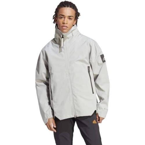 Adidas Myshelter Rain.rdy R.r Jacket HT8768 Metal Grey Waterproof Mens M