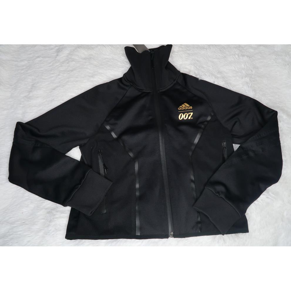 Adidas Women`s Black Track Jacket x James Bond GN6817 Size Medium