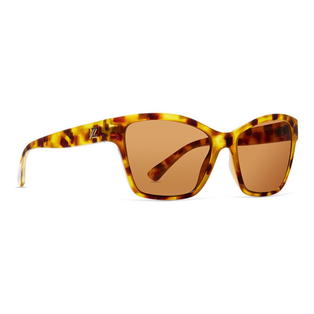 Von Zipper Val Polarized Sunglasses Stp-spottortoise Bronzepolar Oversized