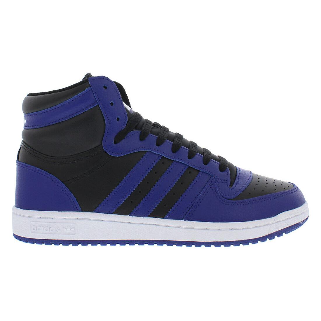 Adidas Top Ten Rb Mens Shoes Size 10 Color: Black/purple - Blue