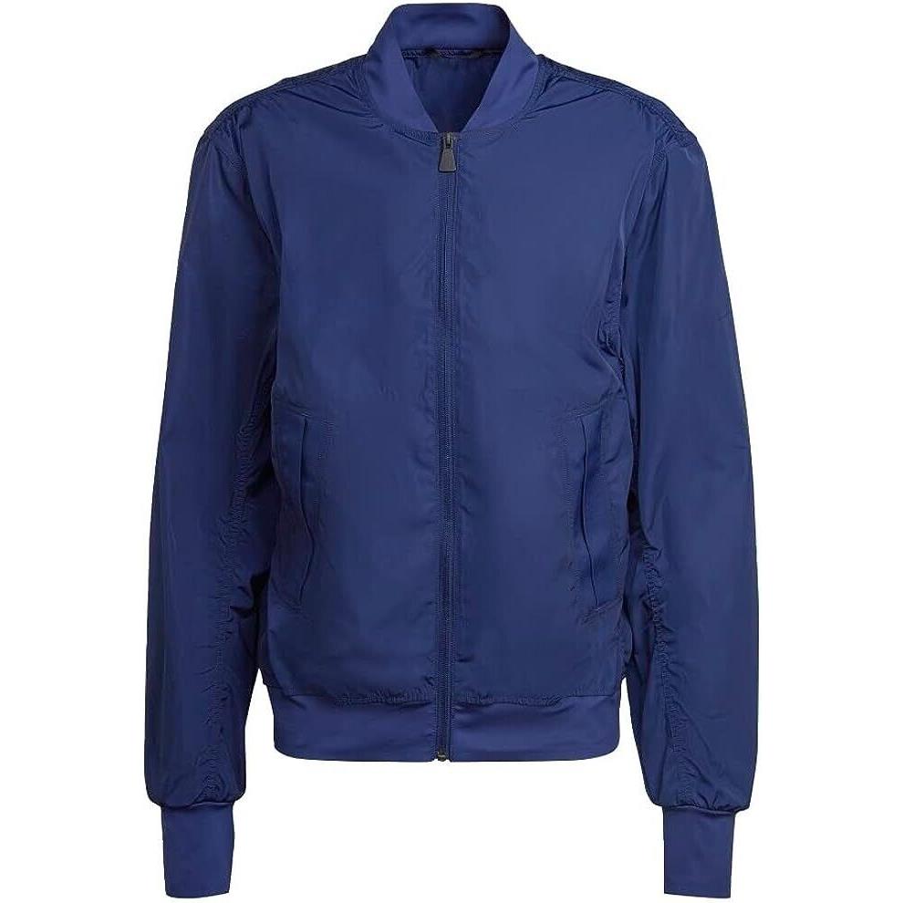 Adidas Best of Training Boa Bomber Jacket Men`s Medium M Blue Navy