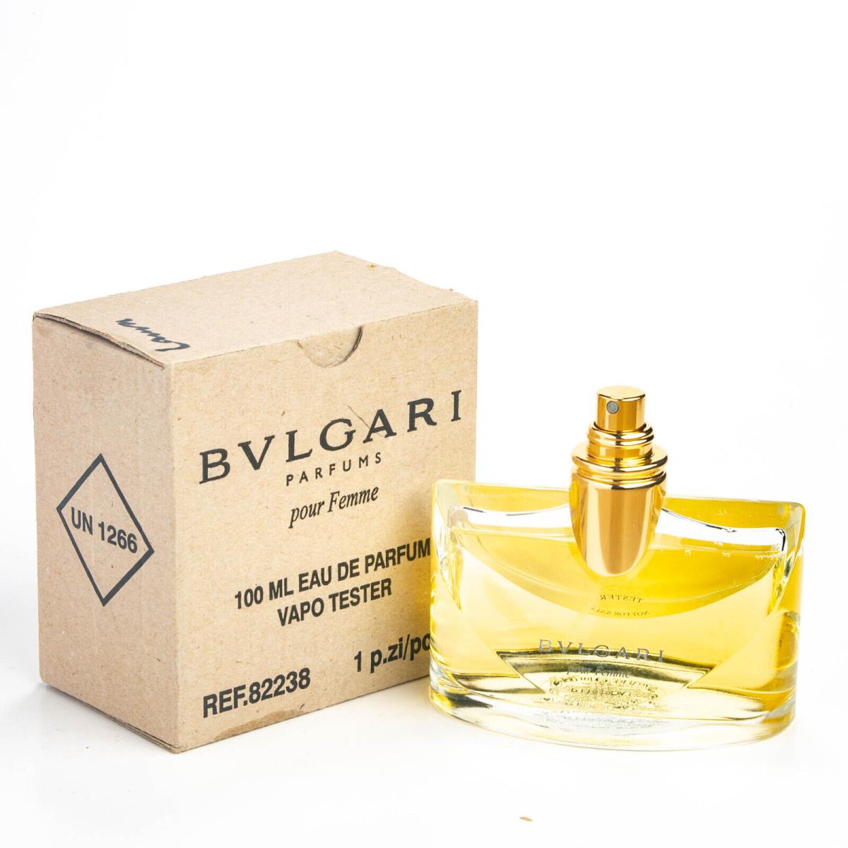 Bvlgari Pour Femme Eau de Parfum 3.4OZ Spray Womens Perfume Edp Vintage