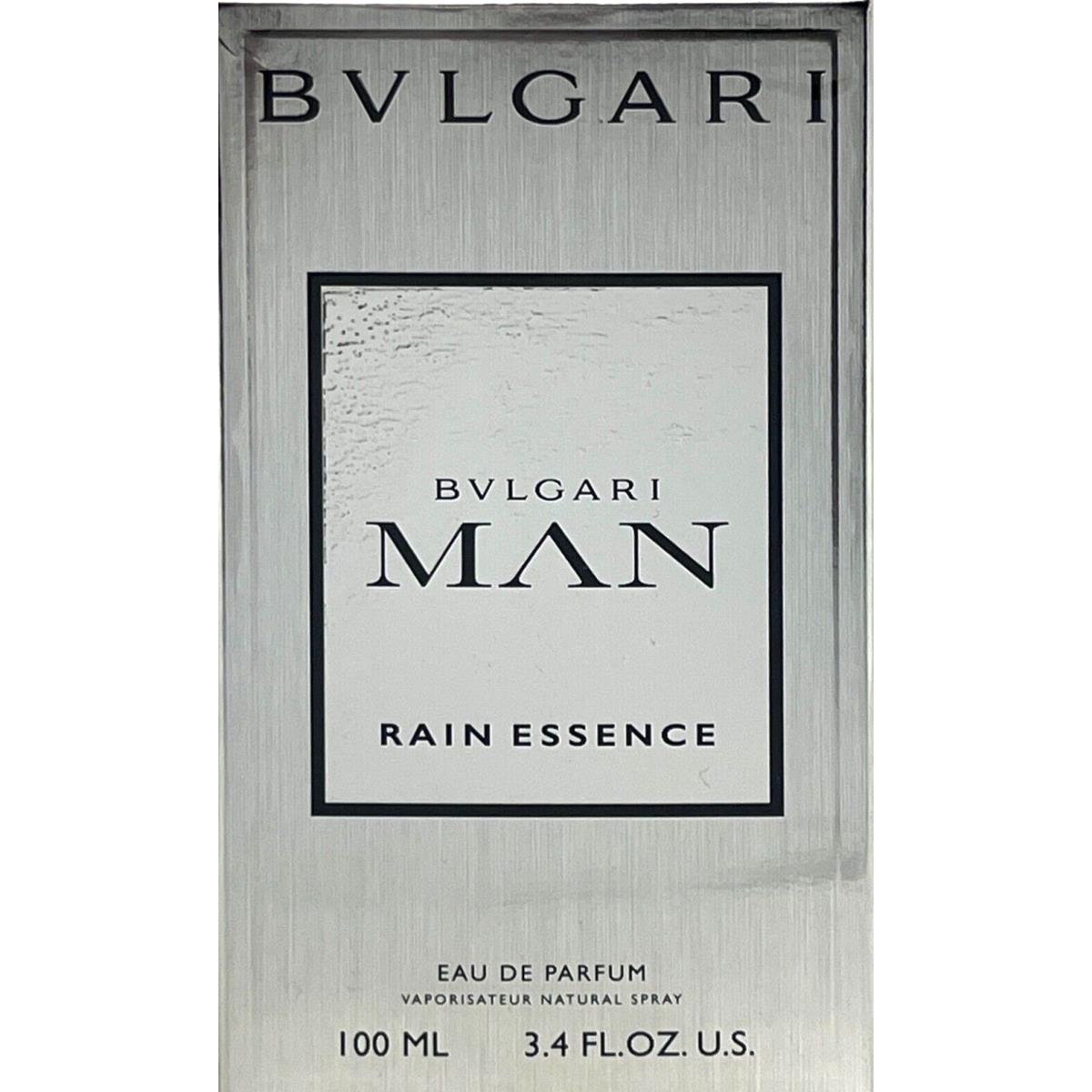 Bvlgari Man Rain Essence Eau DE Parfum Spray 3.4 Oz / 100 ml Item