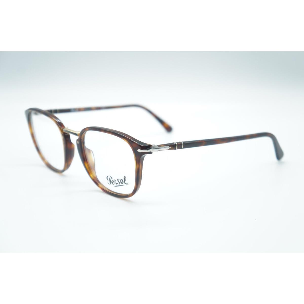 Persol 3187-V 24 Havana Eyeglasses Frame RX 51-21