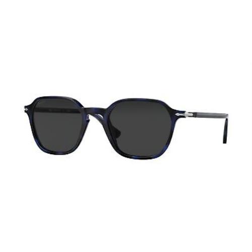 Persol PO3256S 109948 Square Blue Dark Grey Polar 51 mm Unisex Sunglasses
