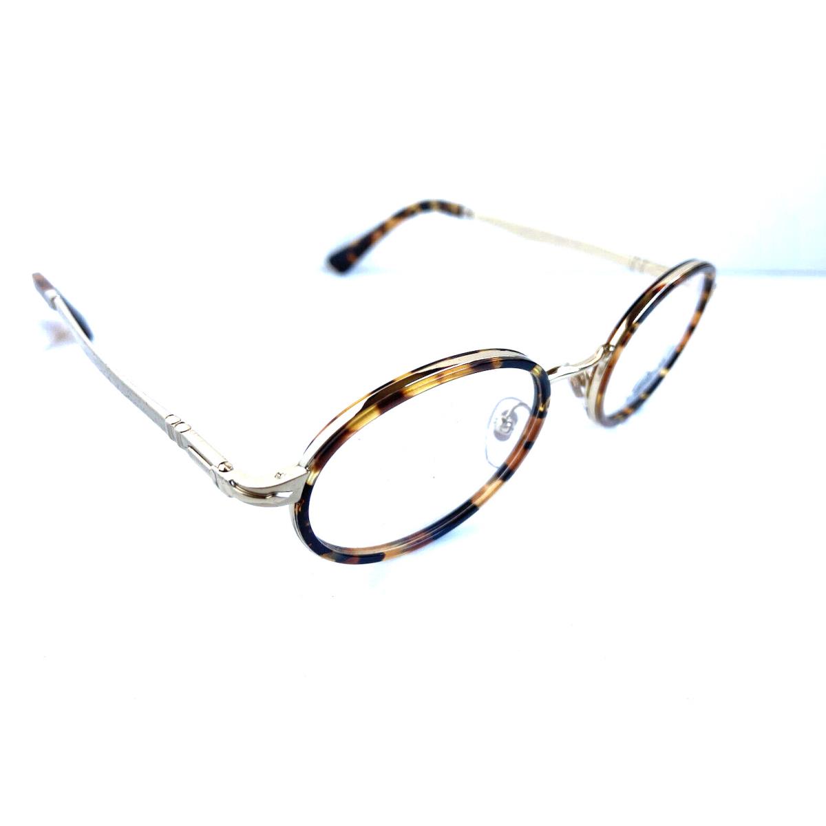 Persol 2452-V 1076 48mm Oval Tortoise Gold Men s Eyeglasses Frame