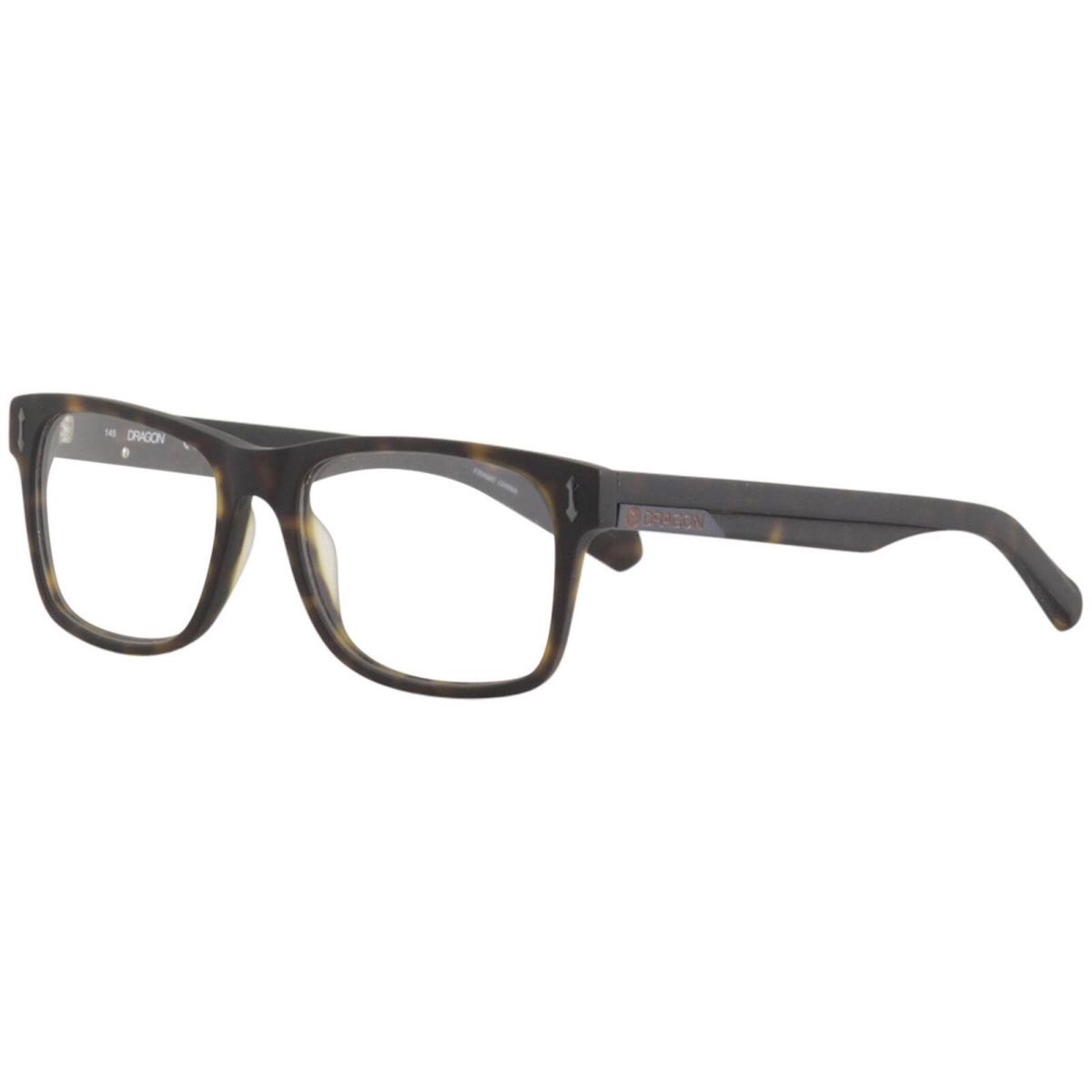 Dragon Eyeglasses Spencer DR132 DR/132 226 Matte Tortoise Optical Frame 53mm