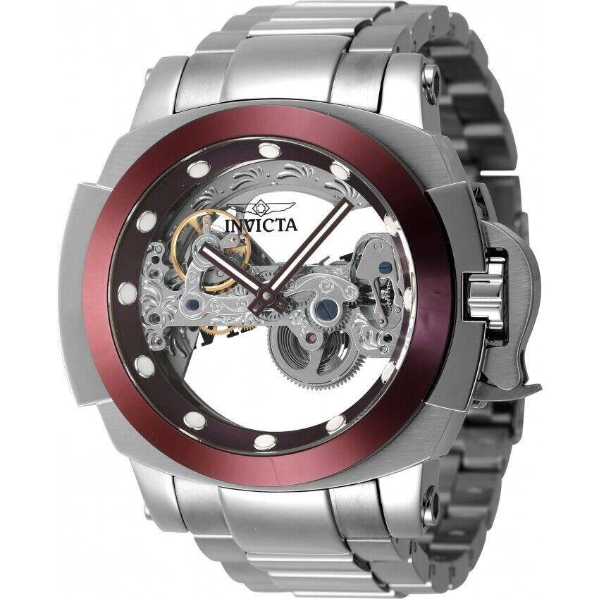 Invicta Coalition Forces Automatic Red Dial Men`s Watch 45962