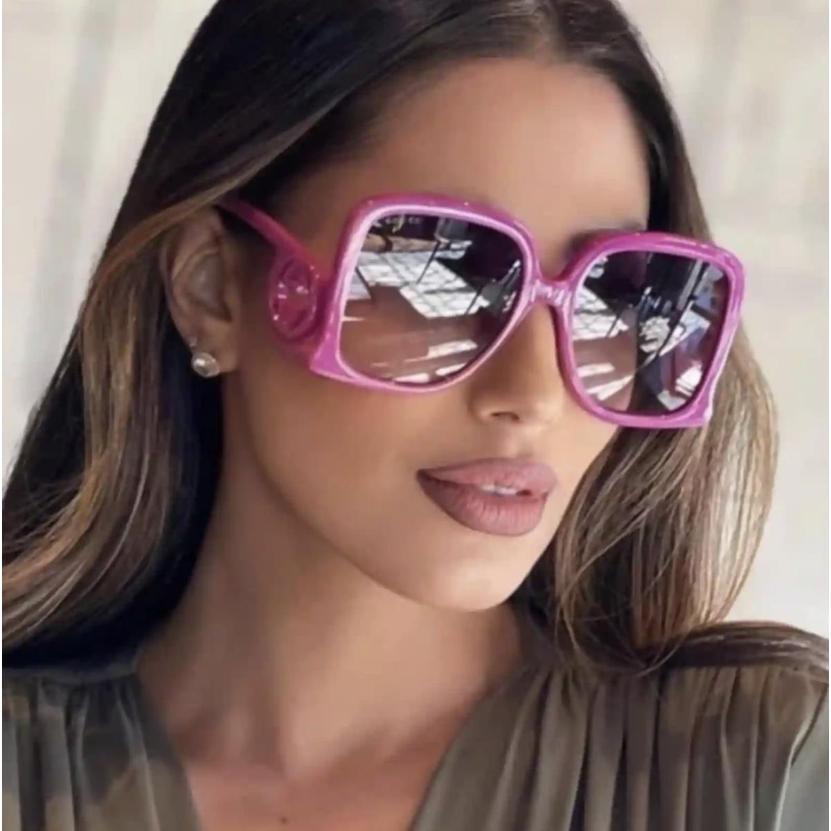 Gucci GG1326S-004-58 Fushsia Sunglasses