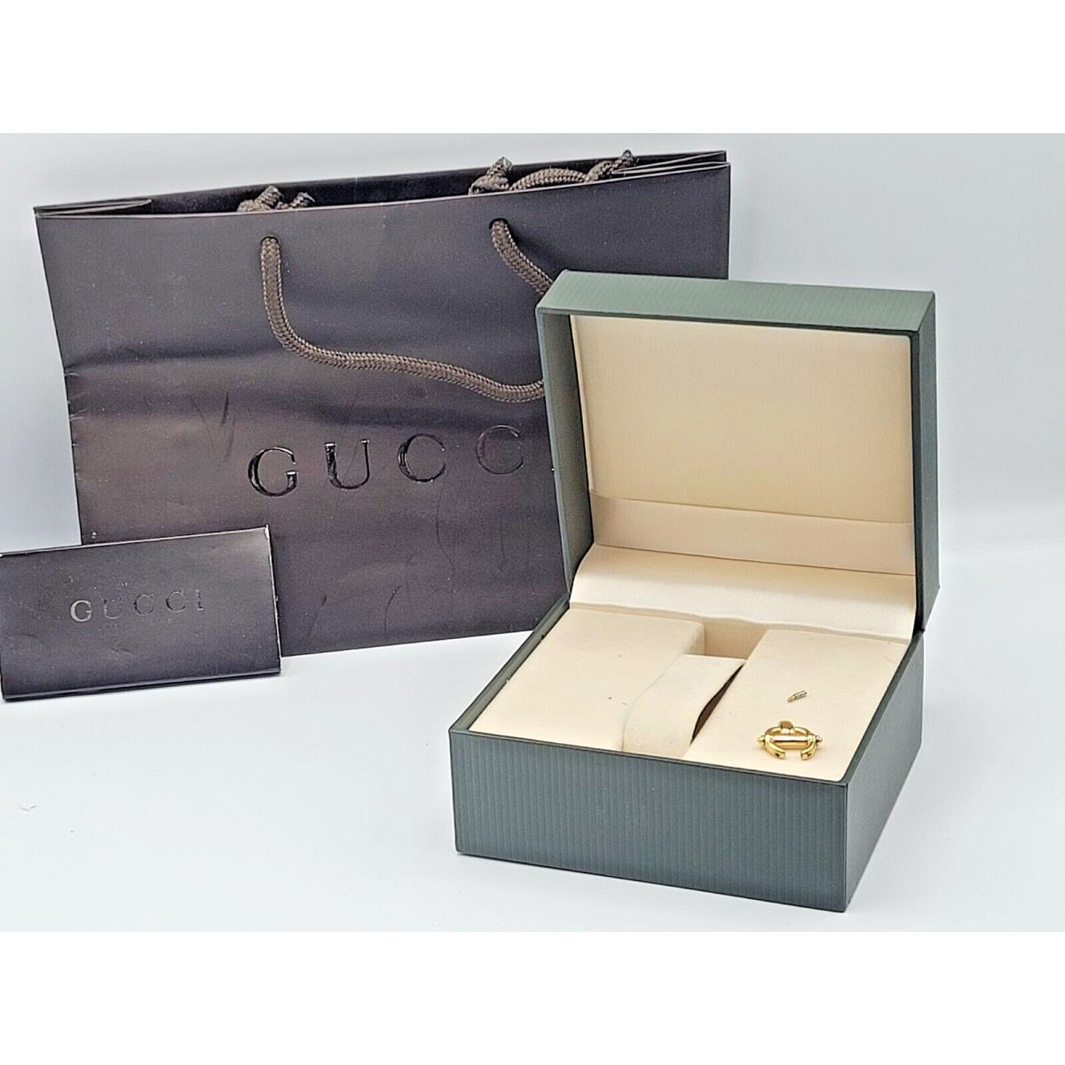 Gucci Watch Case Box Empty Guarantee Card and Parts
