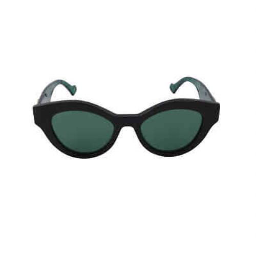 Gucci Green Cat Eye Ladies Sunglasses GG0957S 001 51 GG0957S 001 51