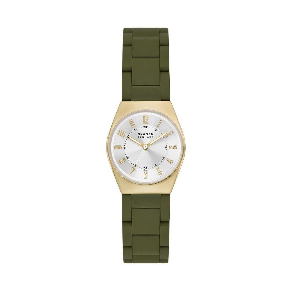 Skagen Limited Edition Aaren Grenen Seaweed Lille Ocean Solar Women`s Watch