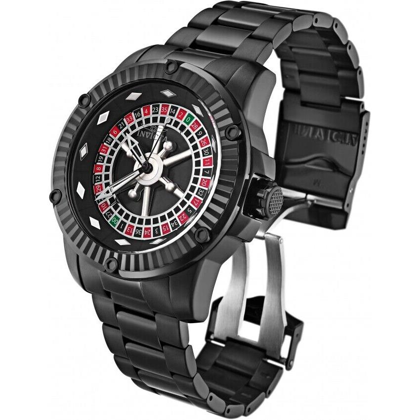 Invicta 28712 Specialty Casino Automatic Black Dial Men`s Watch