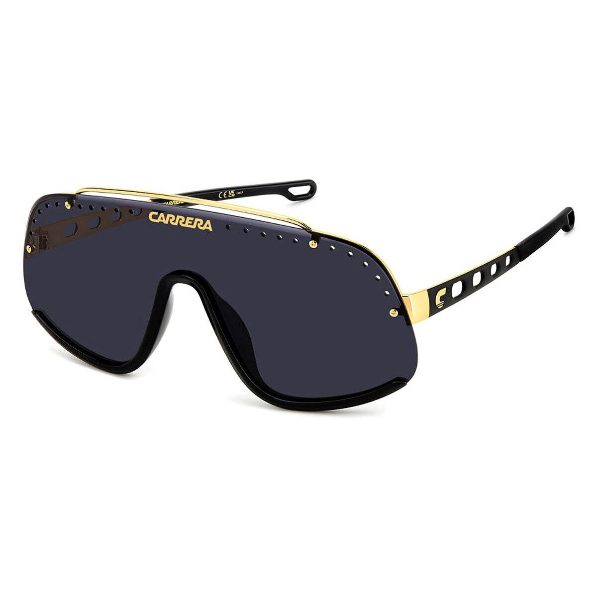 Carrera Flaglab 16 Sunglasses Unisex Black Gold 99mm