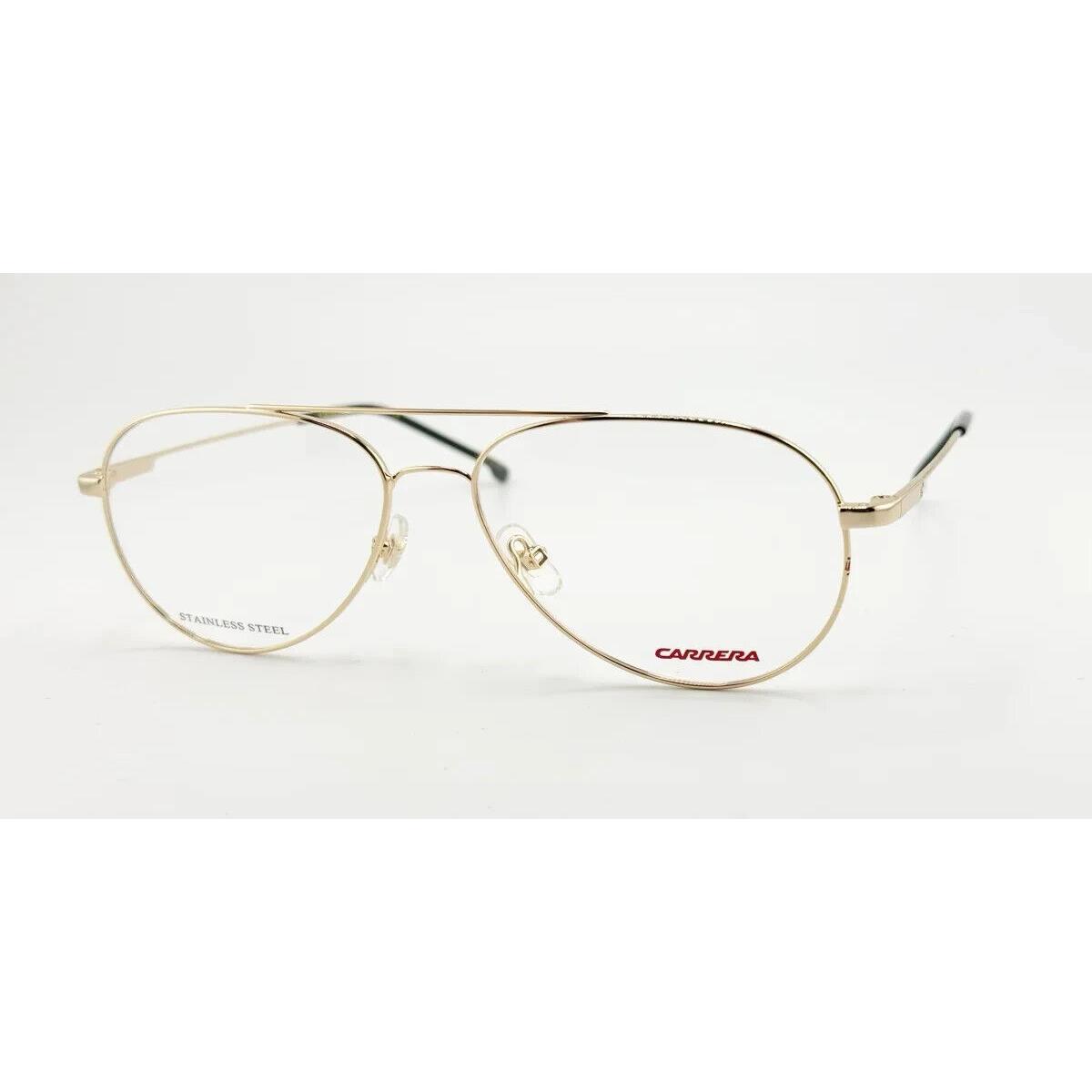 Carrera 2020T Rhl Gold Black 53mm Gold Aviator Unisex Eyeglasses