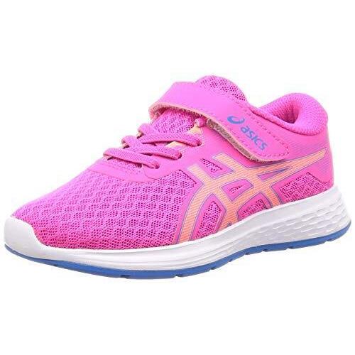 Asics Kids Patriot Shoes Pink Glo/Sun Coral