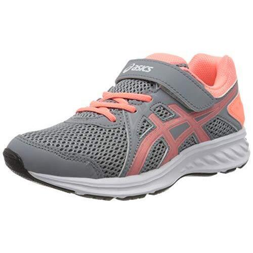 Asics Kid`s Jolt 2 Running Shoes - Sheet Rock/Sun Coral