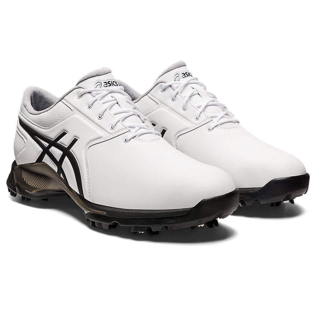 Asics Men`s Gel Ace Pro M Golf Shoe- White/black- Size 10.5