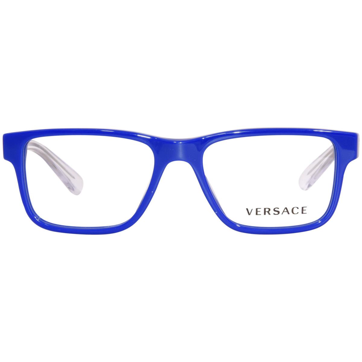 Versace VK3324U 5294 Eyeglasses Youth Kids Boy`s Blue Full Rim Square Shape 45mm