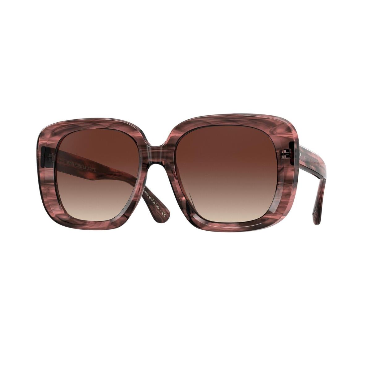 Oliver Peoples OV5428SU 169013 Nella Merlot Smo Brown Grad 56 Women`s Sunglasses