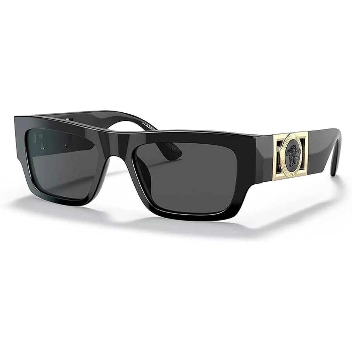 Versace VE4416U GB1/81 53 VE4416U Polarized Sunglasses Black Frame Grey Lens