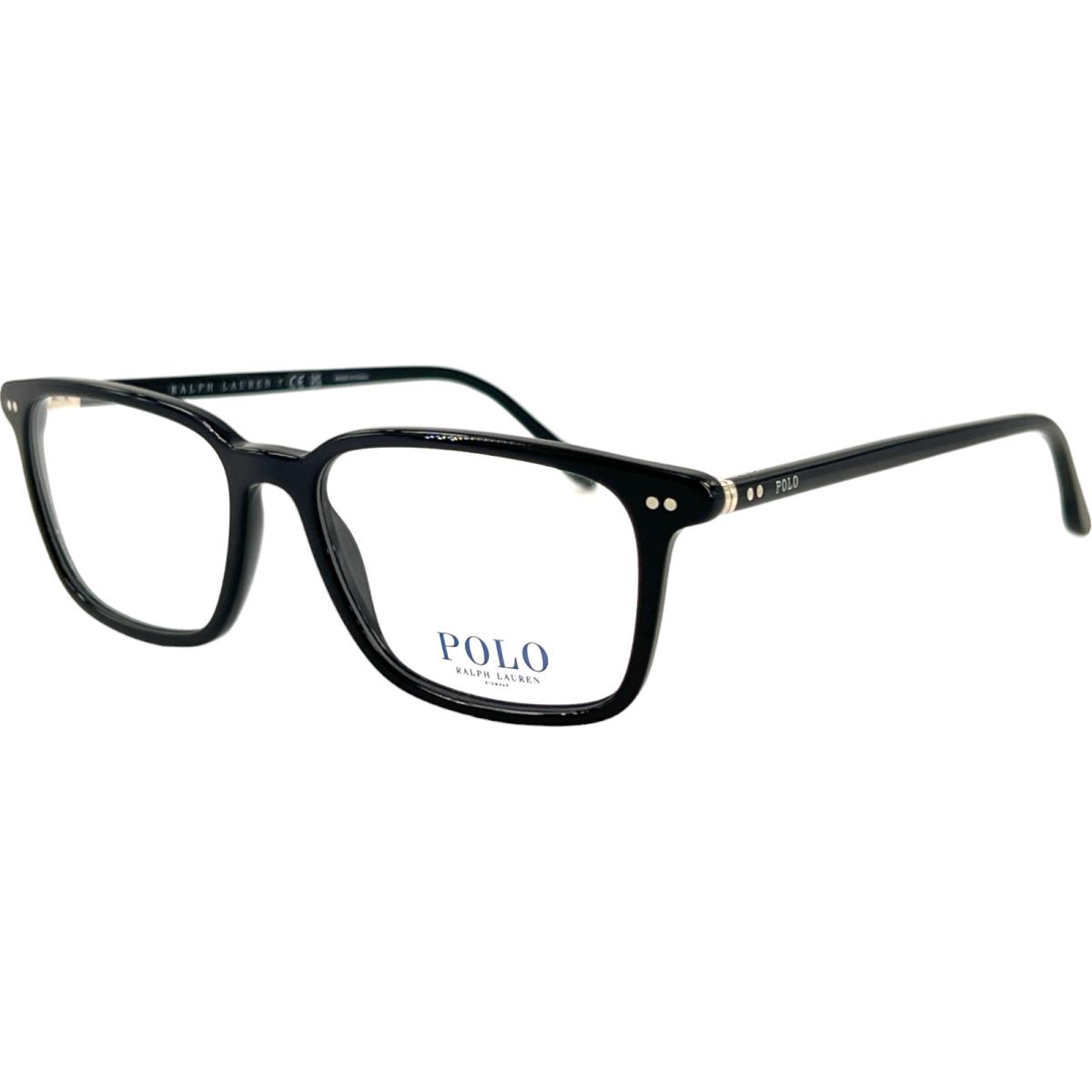 Ralph Lauren Polo PH2259 Mens Plastic Eyeglass Frame 5001 Shiny Black 54-17