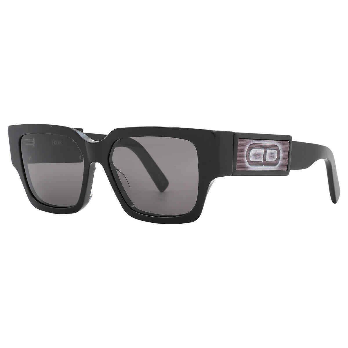 Dior Grey Square Men`s Sunglasses DM40106U 01A 55 DM40106U 01A 55