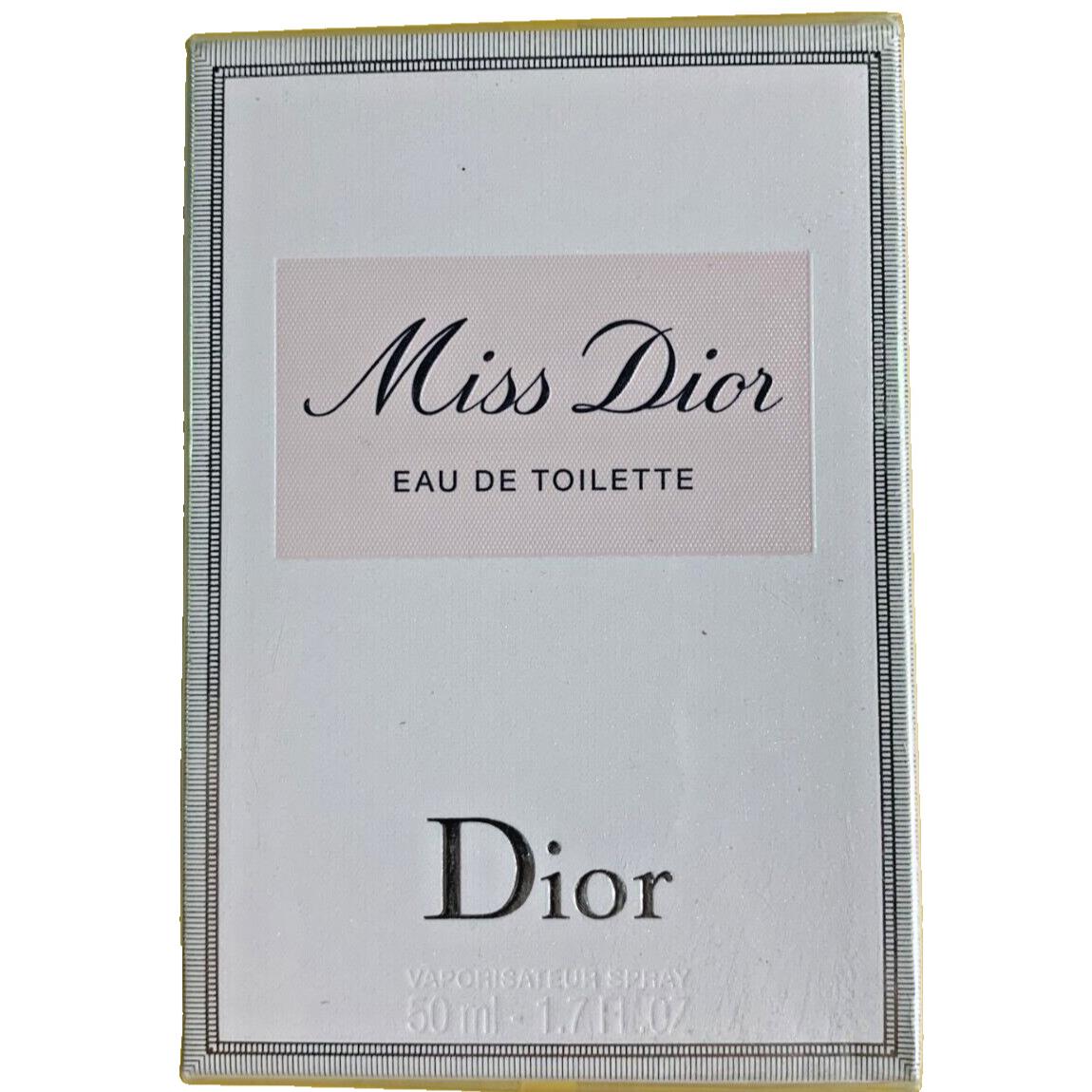 Christian Dior Miss Dior 50ML 1.7 Oz Eau DE Toilette Spray Women Box